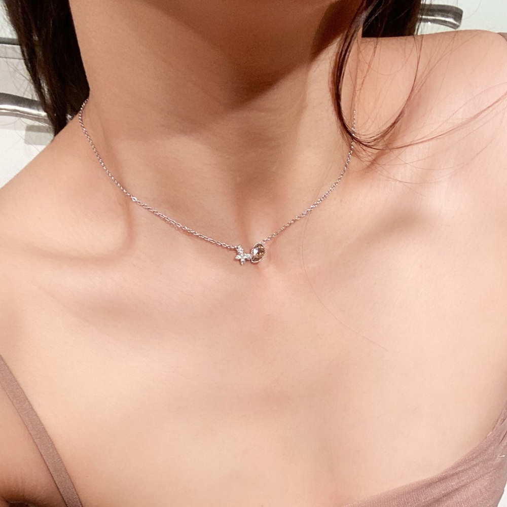 Swarovski butterfly necklace